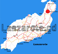 Lanzarote Karte Haria